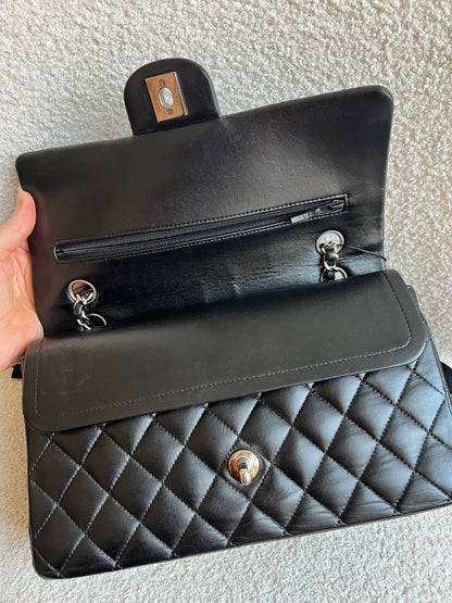 Chanel Medium Classic Flap in Black Lambskin (RRP £9,090)
