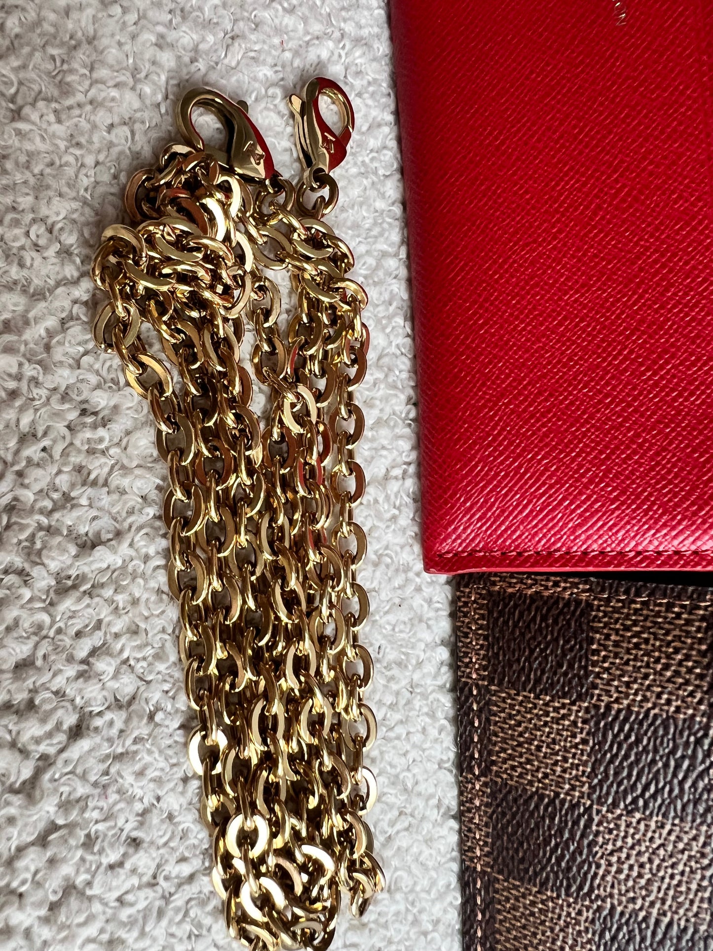 Louis Vuitton Felicie Pochette Damier Ebene (RRP £1110)