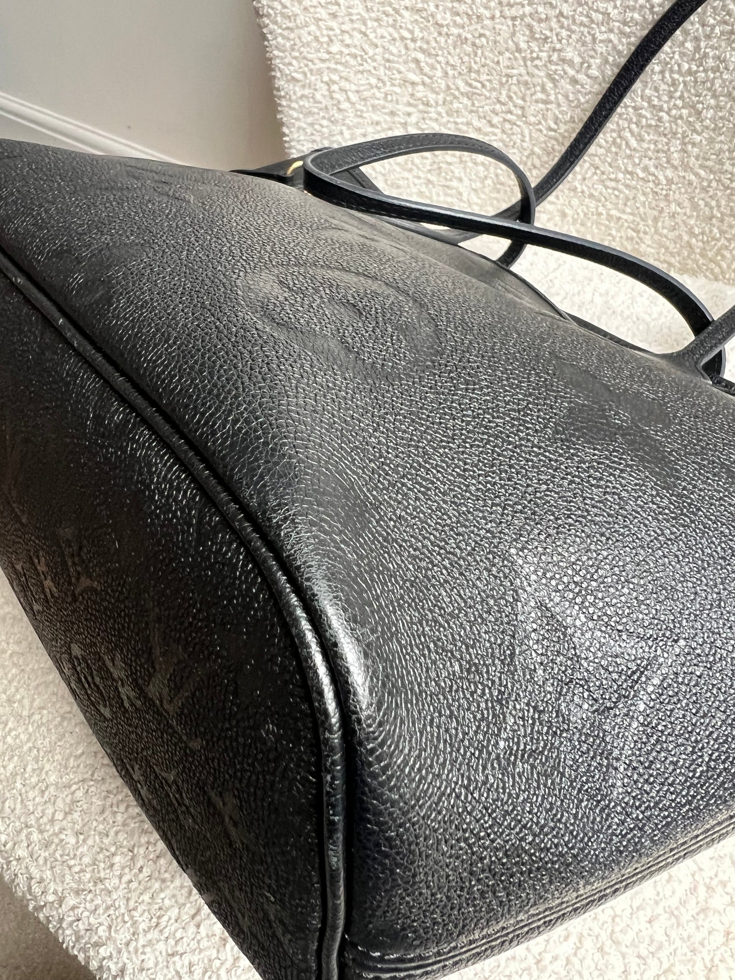 Louis Vuitton Neverfull MM Black Empreinte (RRP £1,970)