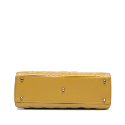 Dior Lady Dior Leather Shoulder Bag