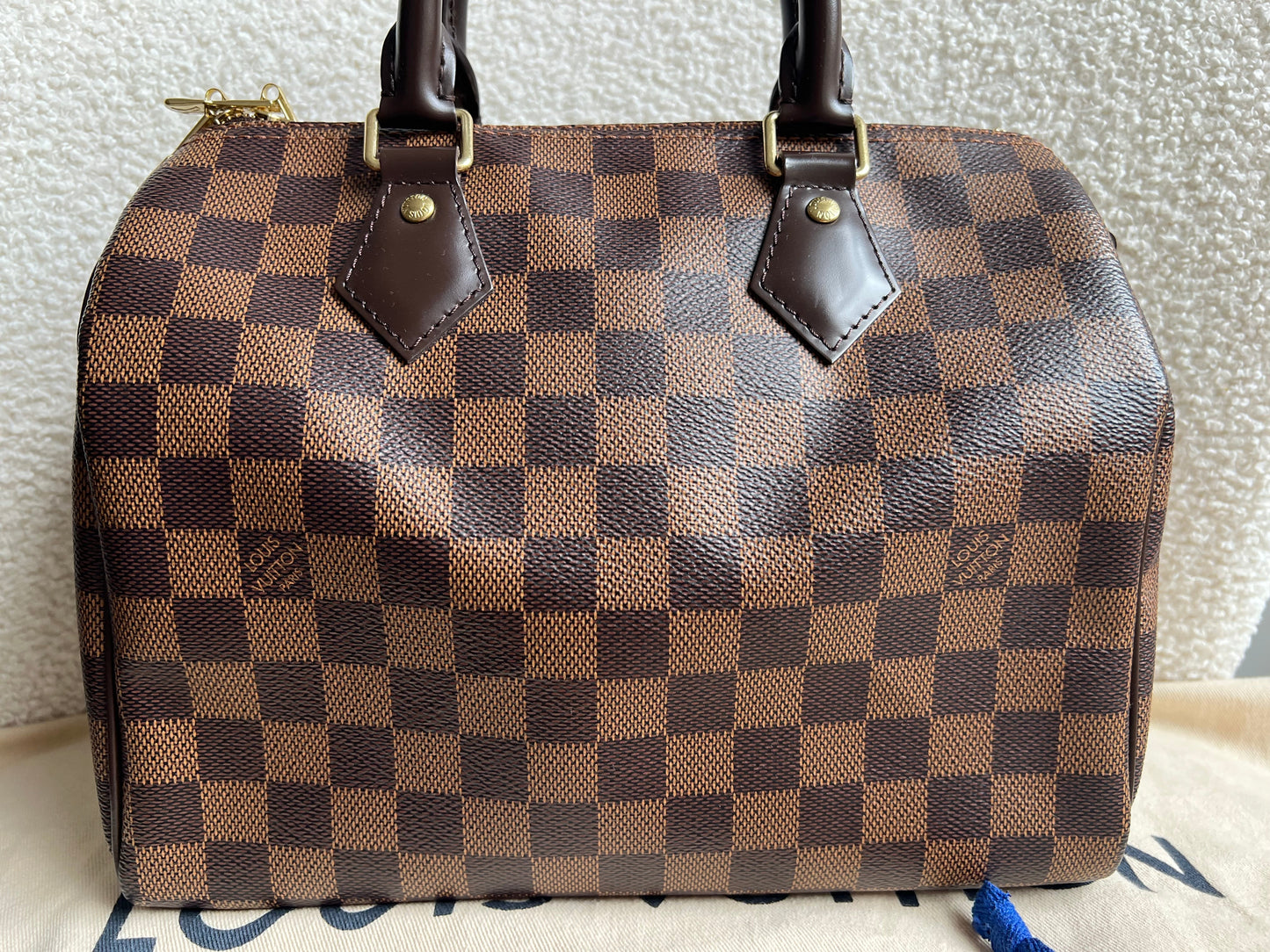 Louis Vuitton Speedy 25 Bandouliere Damier Ebene (RRP £1,470)