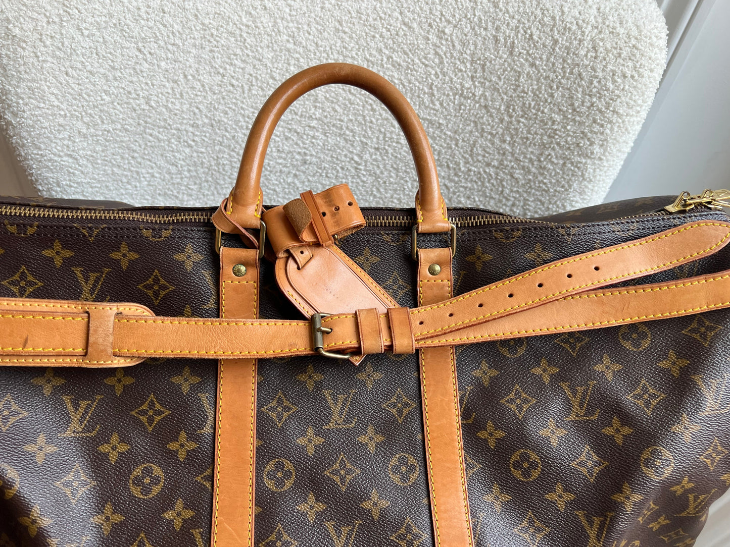 Louis Vuitton Vintage Keepall Bandouliere 55