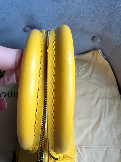 Louis Vuitton Alma PM Citron Yellow Epi (RRP £1780)
