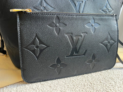 Louis Vuitton Neverfull MM Black Empreinte (RRP £1,970)