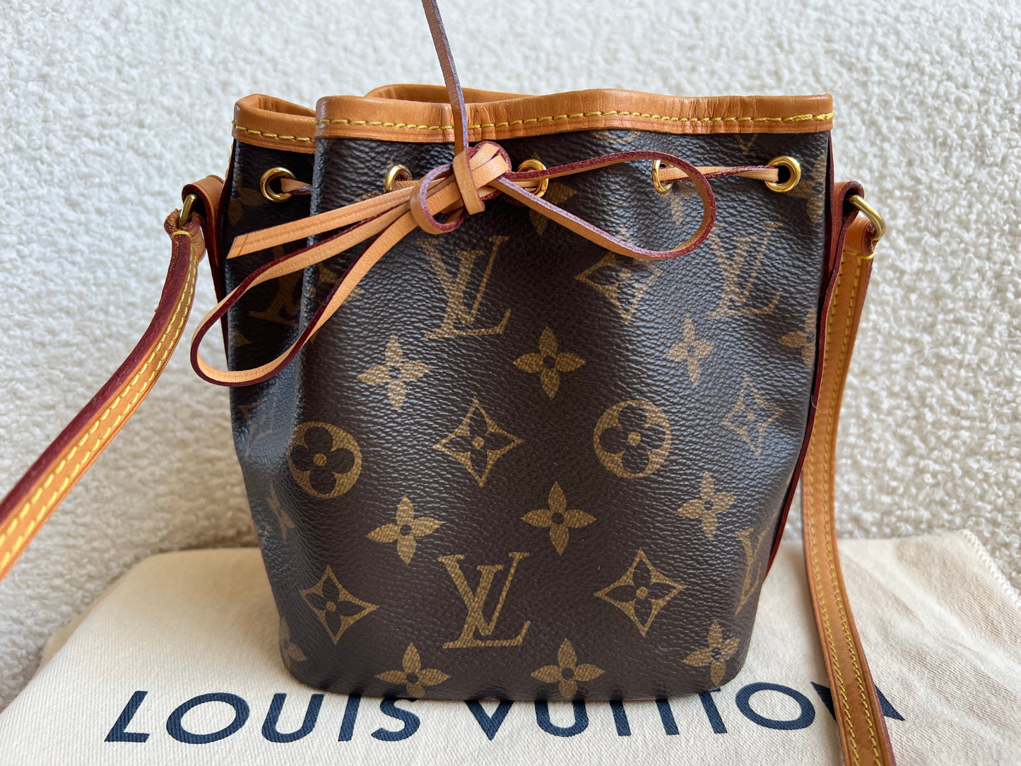 Louis Vuitton Nano Noe Bucket Bag Monogram