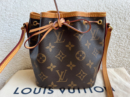 Louis Vuitton Nano Noe Bucket Bag Monogram