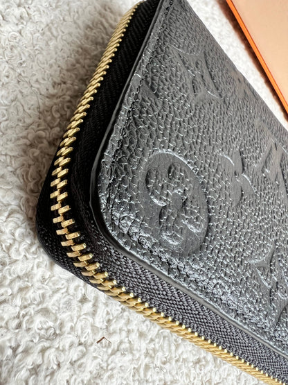 Louis Vuitton Clemence Wallet in Black Empreinte (RRP £545)