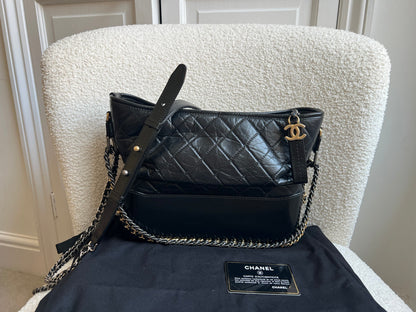 Chanel Medium Black Gabrielle Hobo (RRP £4100)