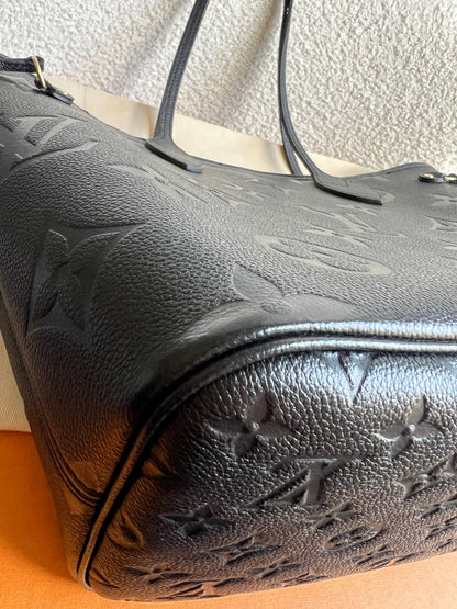 Louis Vuitton Neverfull MM Black Empreinte (RRP £2,010)
