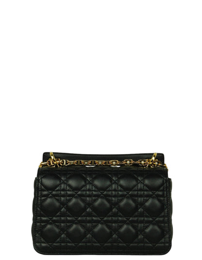 Christian Dior Black Small Dior Jolie Top Handle Bag