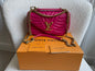Louis Vuitton New Wave MM Bag in Pink
