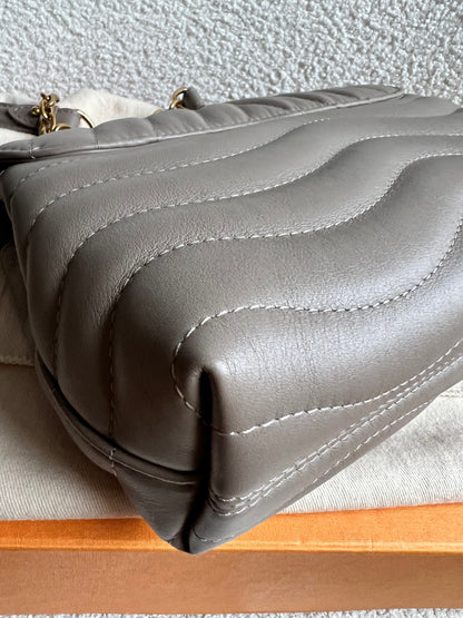 Louis Vuitton Taupe New Wave Chain Bag MM (RRP £2310)
