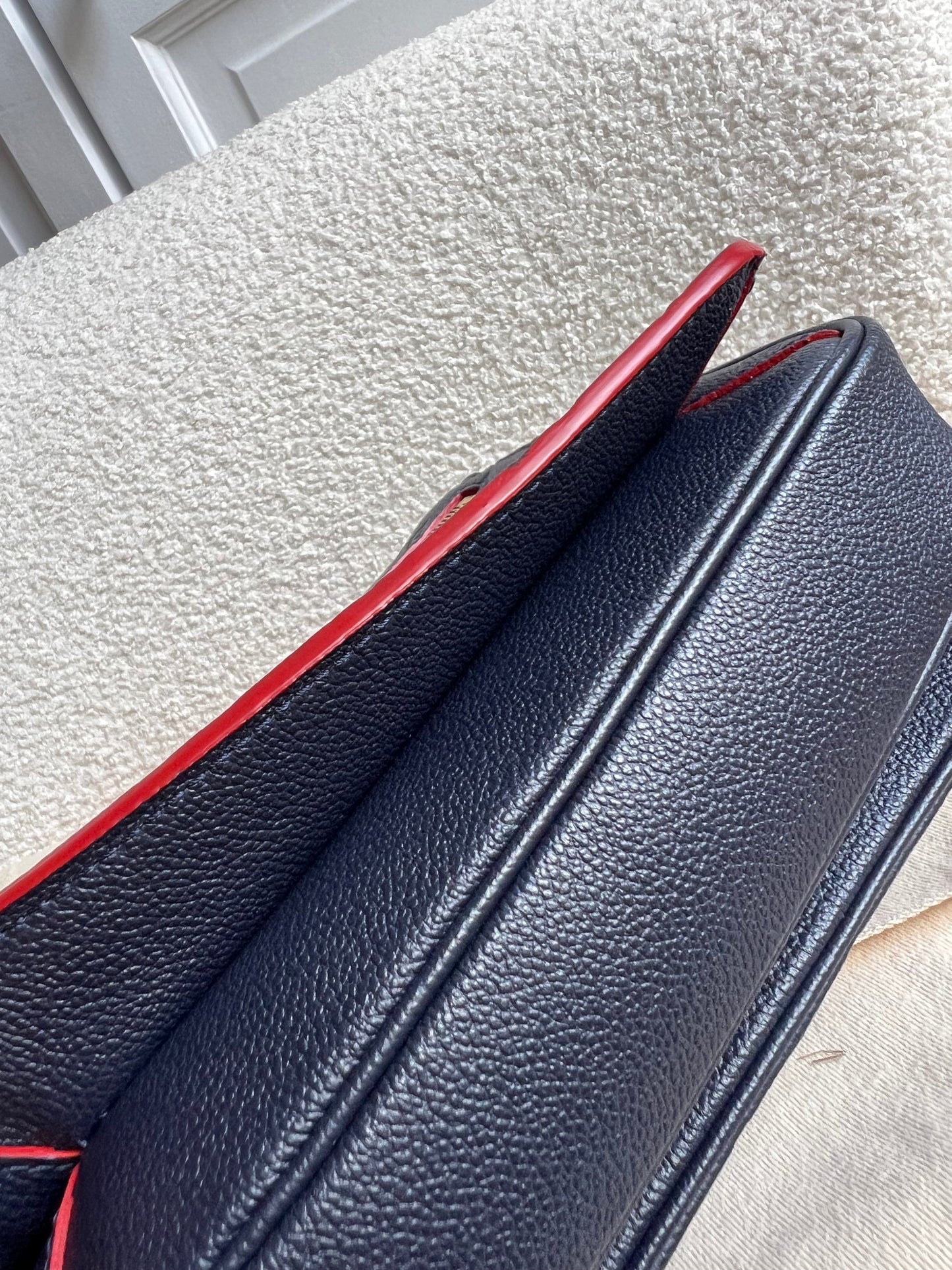Louis Vuitton Pochette Metis Marine Rouge Empreinte (RRP £2,200)