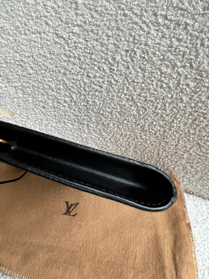 Louis Vuitton Vintage Black Epi Leather Pochette