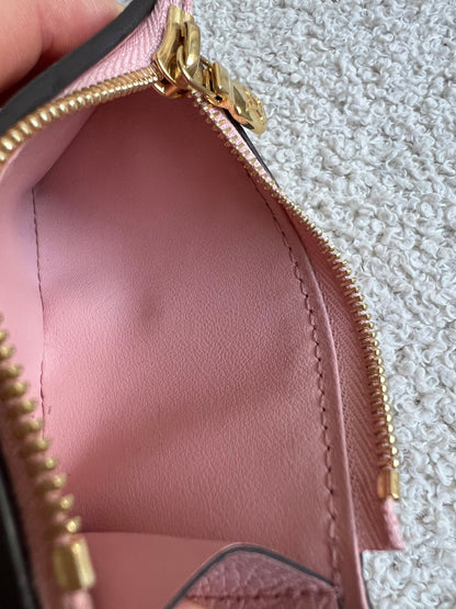Louis Vuitton Zoe Wallet Rose Poudre Empreinte (RRP £515)