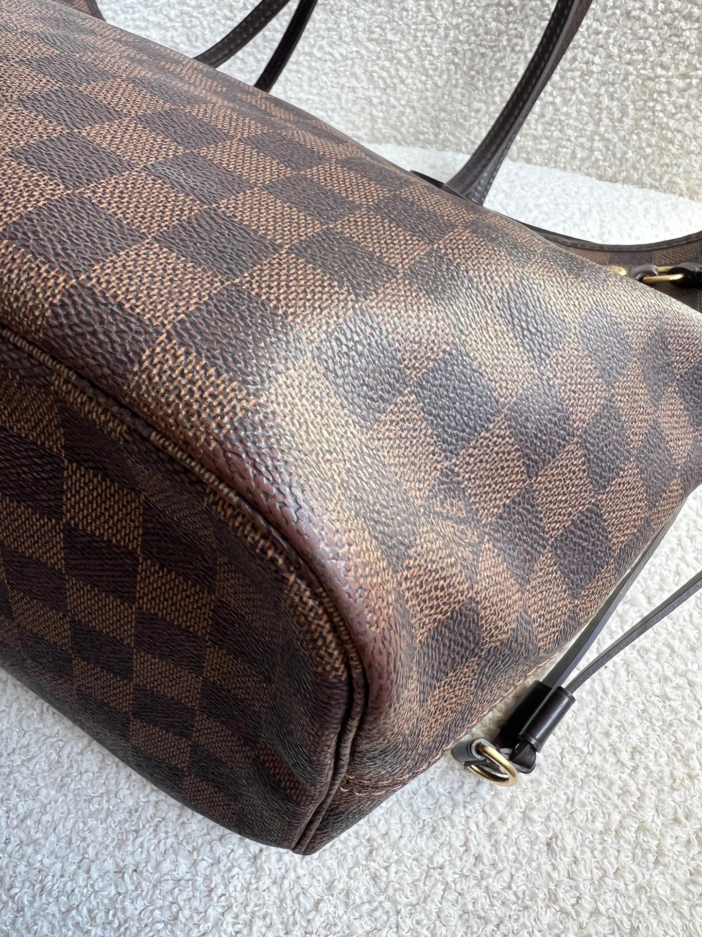 Louis Vuitton Neverfull MM Damier Ebene Cherry Interior (RRP £1,430)