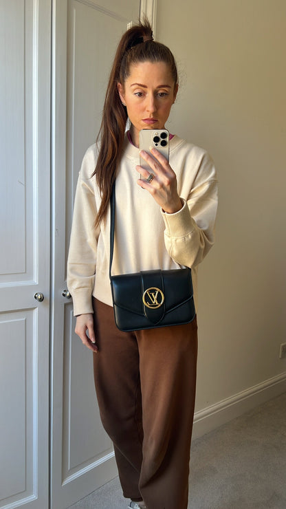 Louis Vuitton Pont 9 Black Bag (RRP £2890)