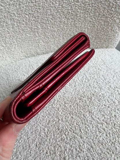 Chanel Red Caviar Timeless Large Flap Wallet