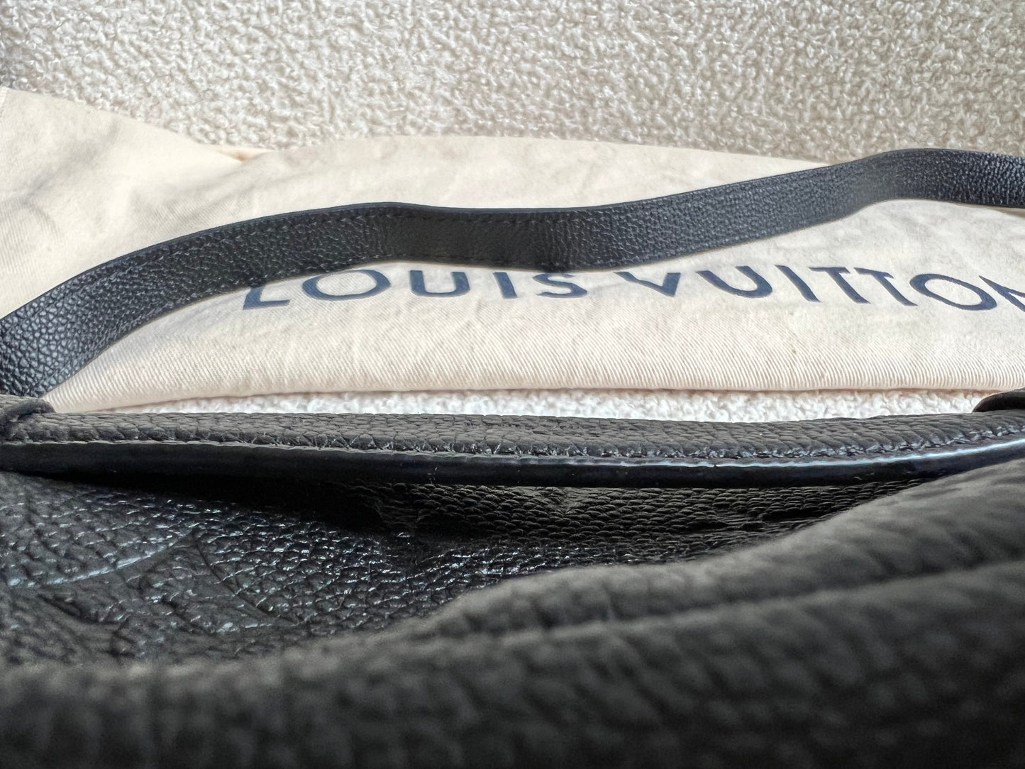 Louis Vuitton Bumbag in Black Empreinte
