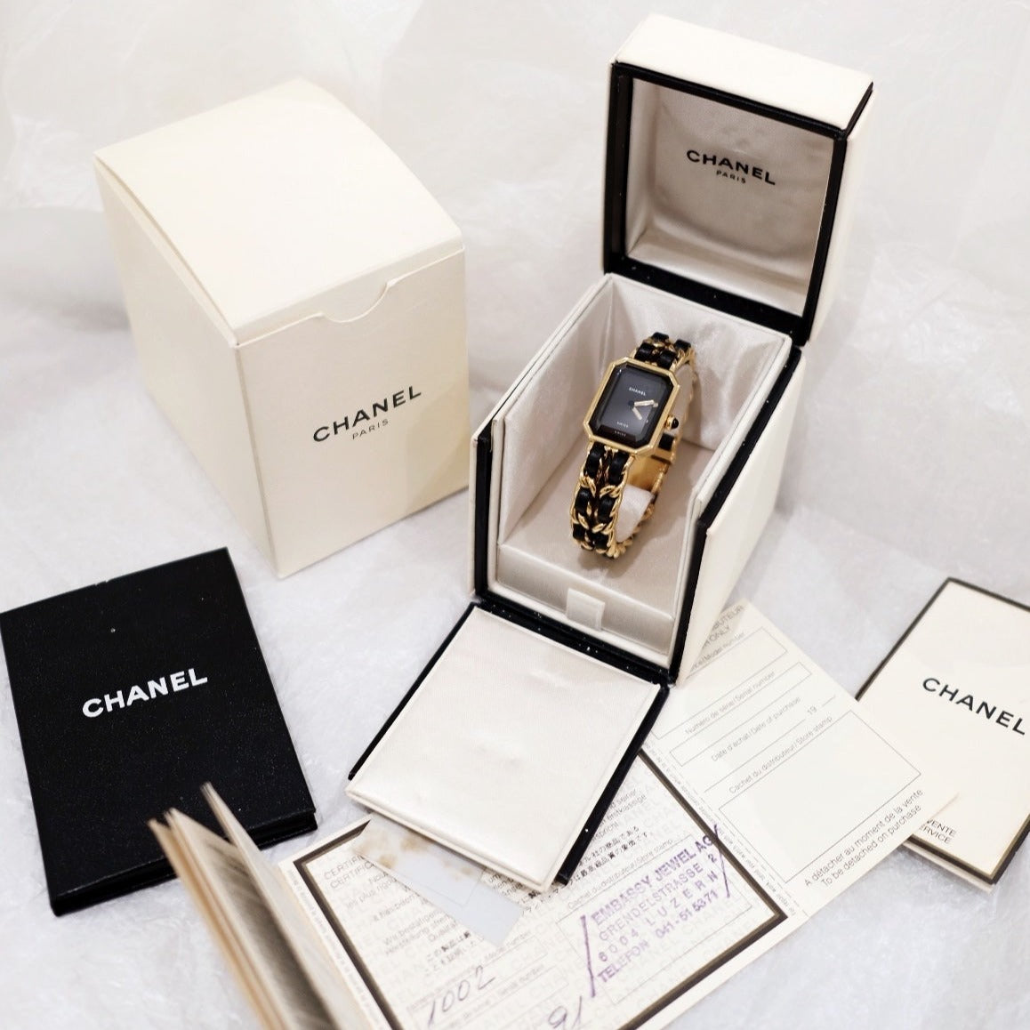 Chanel vintage première watch