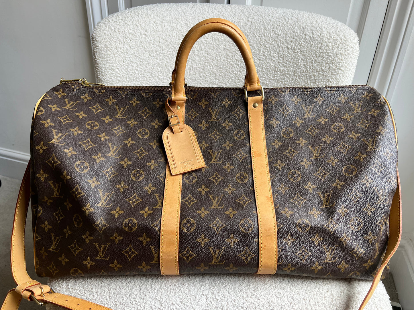 Louis Vuitton Vintage Keepall Bandouliere 55