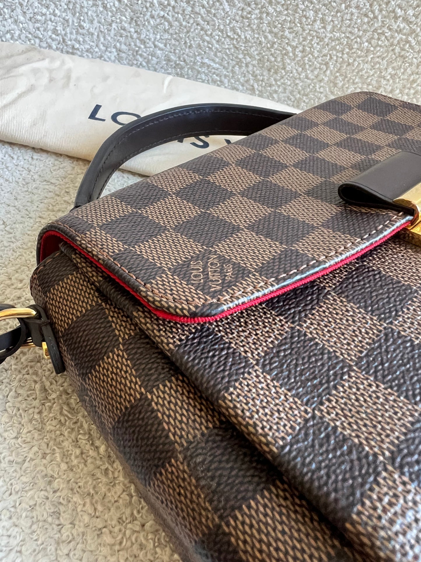 Louis Vuitton Croisette Damier Ebene (RRP £1,490)
