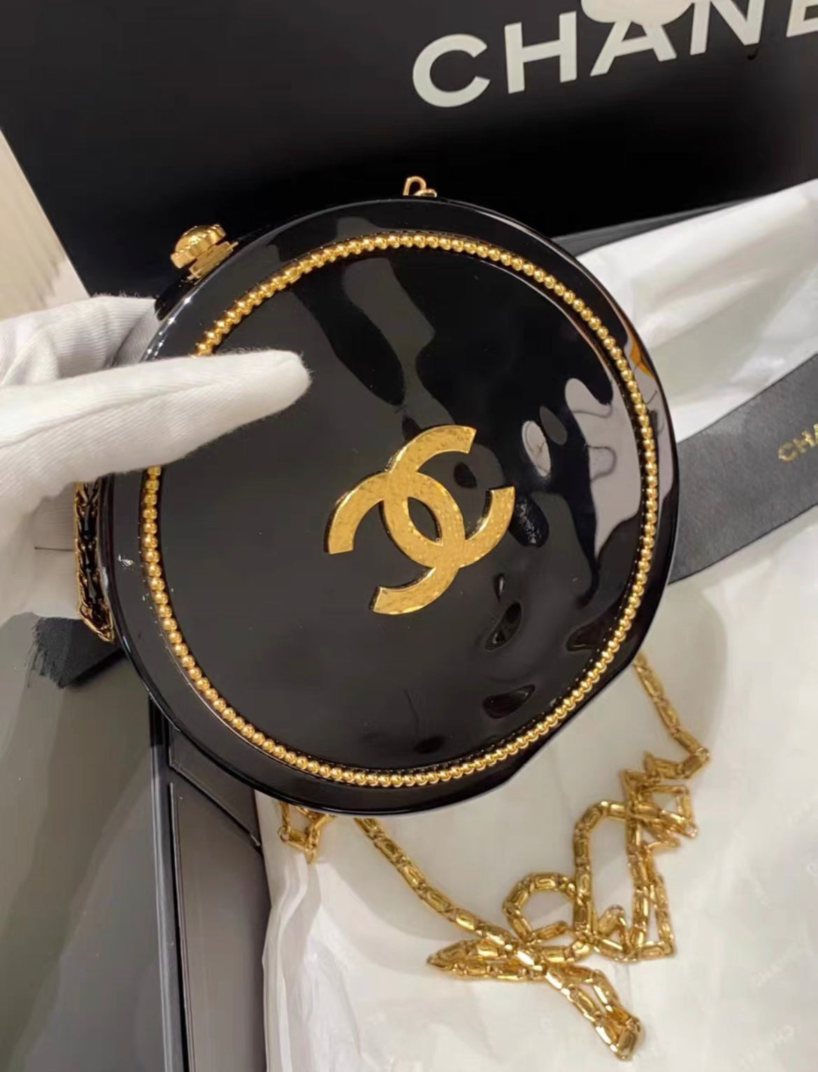 Chanel Luxury Leather Black Handbag Style 8