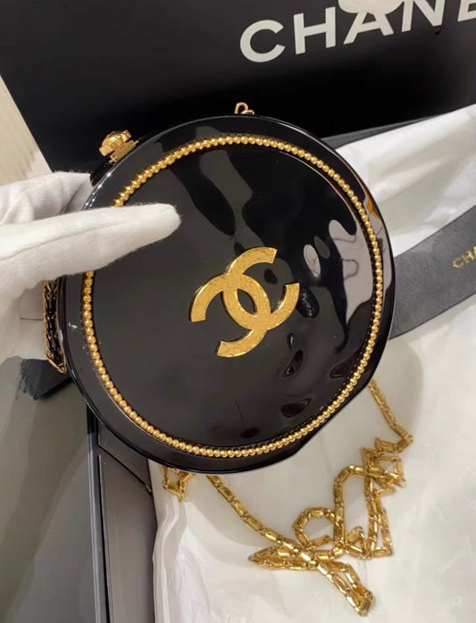Chanel Luxury Leather Black Handbag Style 8