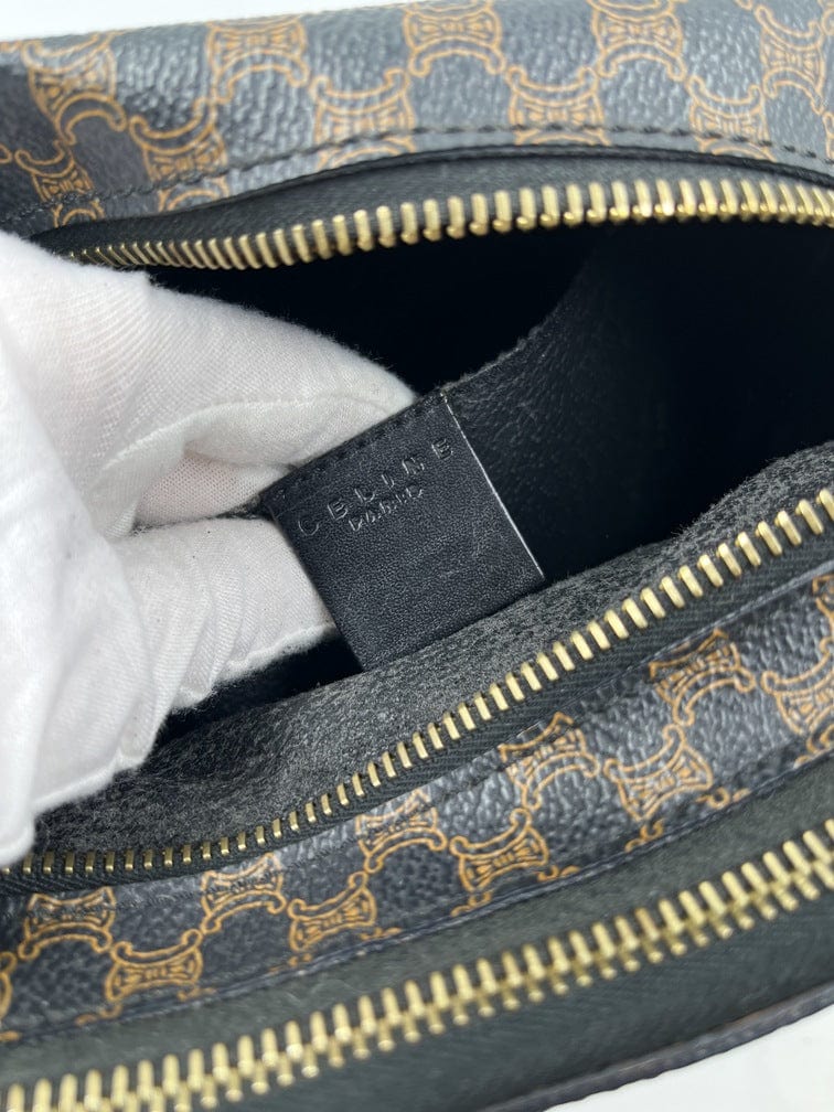 Vintage Celine Triomphe Crossbody Bag