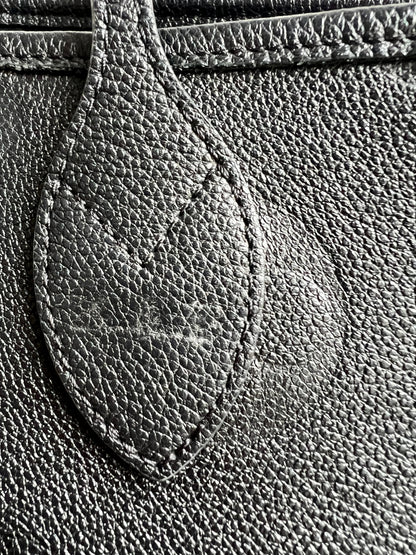 Louis Vuitton Neverfull MM Black Empreinte (RRP £1,970)