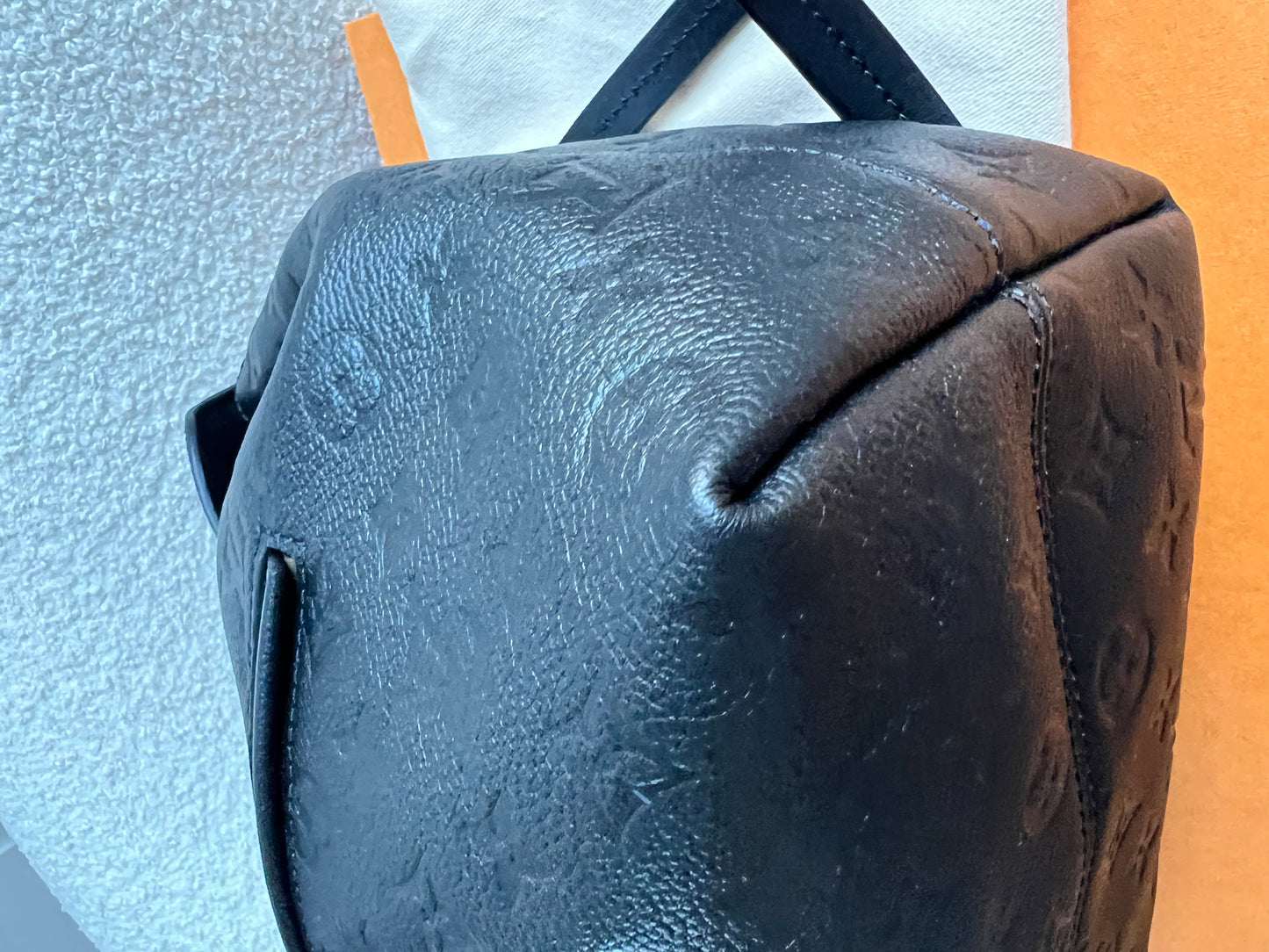 Louis Vuitton Montsouris Backpack Black Empreinte (RRP £2170)