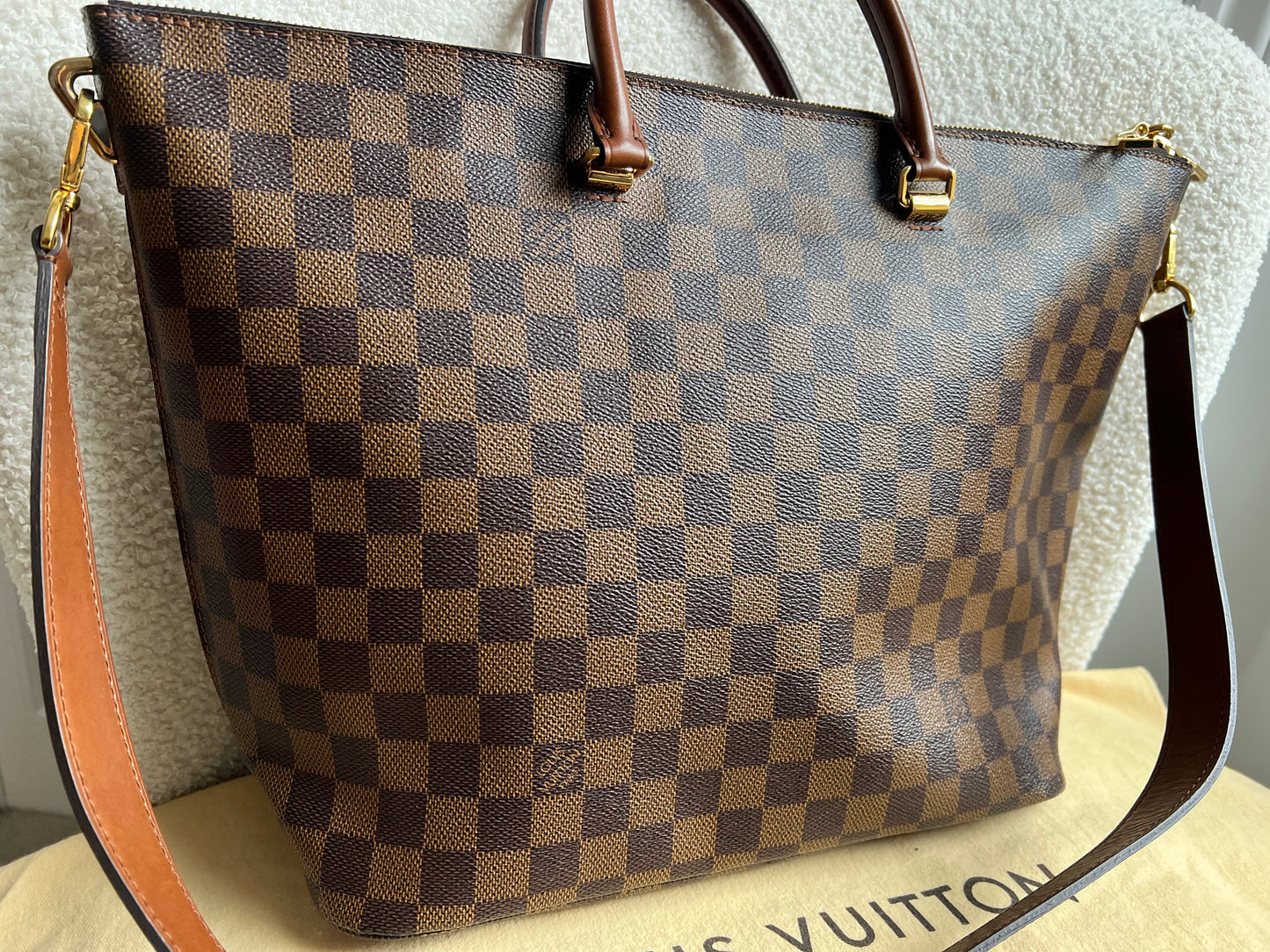 Louis Vuitton Belmont Tote Damier Ebene