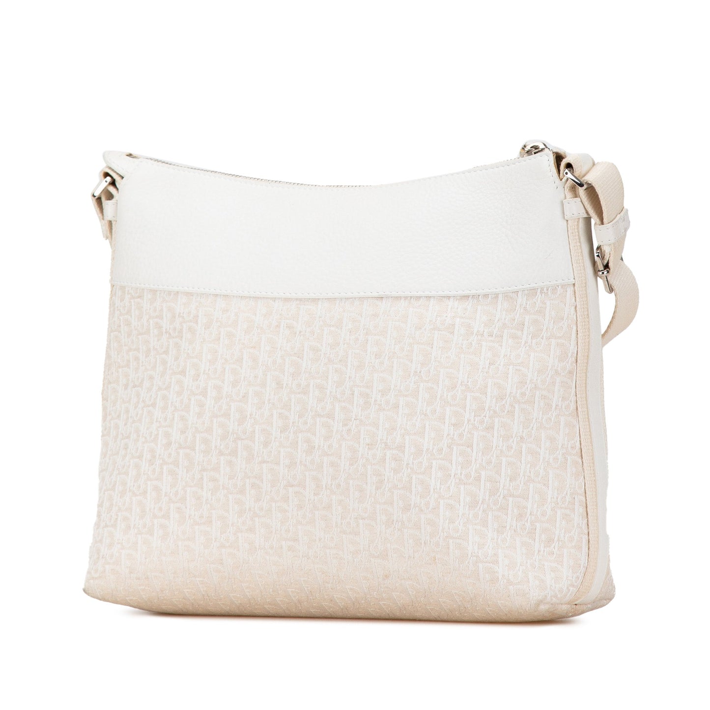 Dior Leather Canvas Crossbody Bag