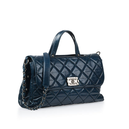 Chanel Quilted Convertible Boy Tote