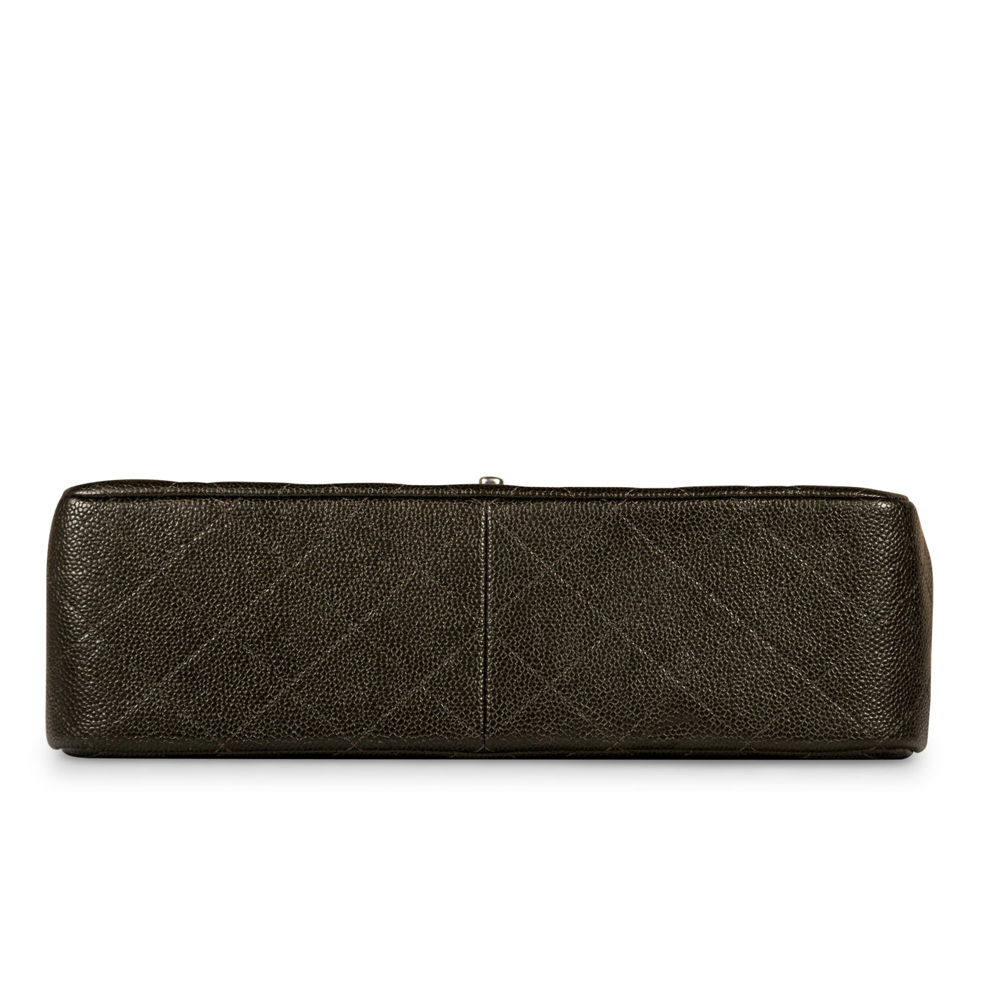 Chanel Classic Flap Caviar Grey Shoulder Bag