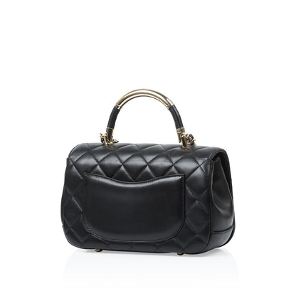 Chanel Timeless Lambskin Black Shoulder Bag Style 2