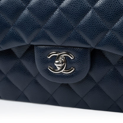Chanel Jumbo Navy Classic Flap Bag