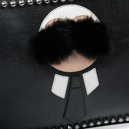 Fendi Luxury Leather Red Clutch Style 5