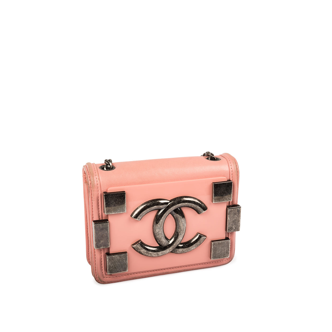 Chanel Boy Bag Lambskin Red Shoulder Bag Lambskin