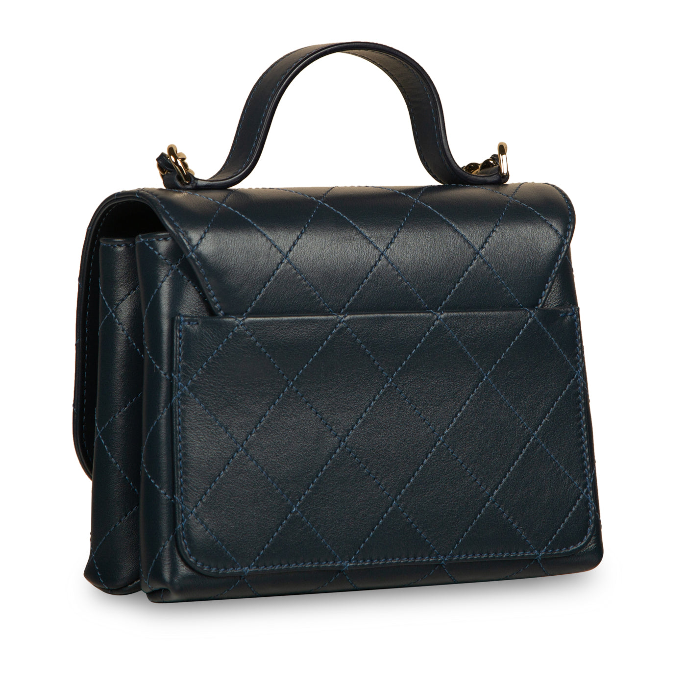 Chanel Chanel Flap Bag With Top Handle
