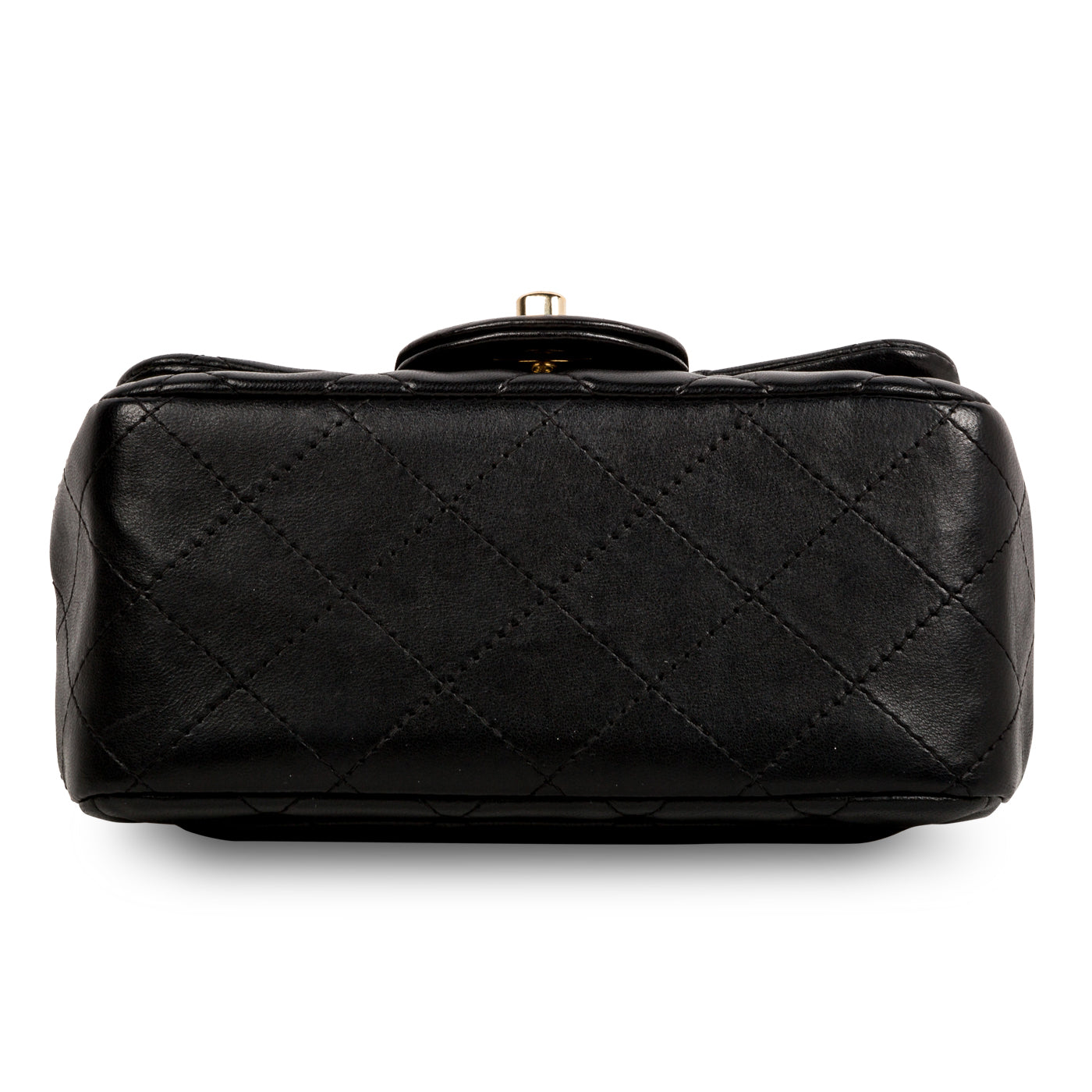 Chanel Classic Flap Lambskin Black Shoulder Bag Style 240