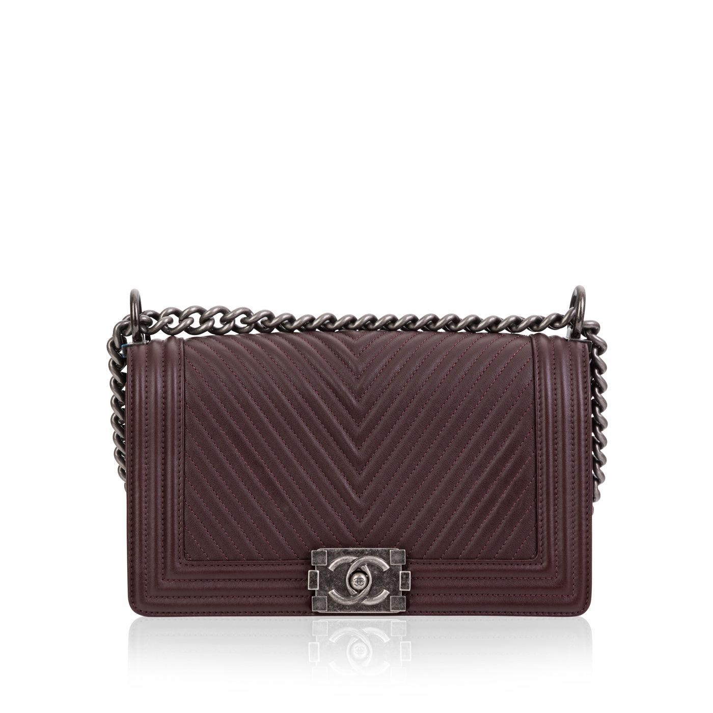 Chanel Boy Bag Leather Black Shoulder Bag Style 3