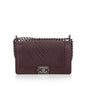 Chanel Boy Bag Leather Black Shoulder Bag Style 3