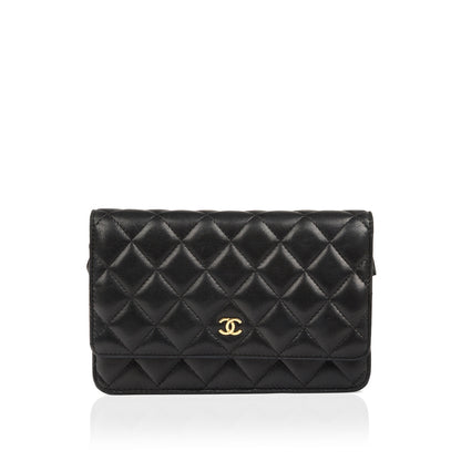 Chanel Classic Wallet On Chain In Lambskin