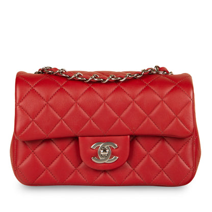 Chanel Classic Flap Lambskin Black Shoulder Bag Style 183
