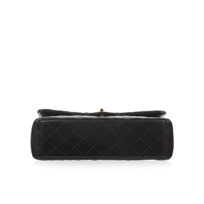 Chanel Classic Flap Lambskin Black Shoulder Bag Style 265