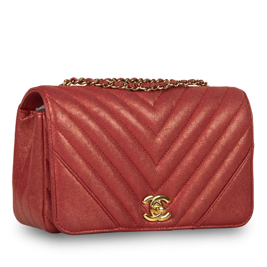 Chanel Caviar Gold Shoulder Bag