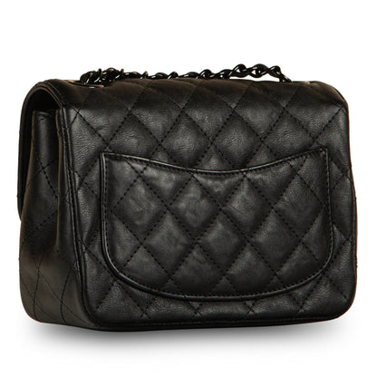 Chanel Classic Flap Bag - Mini Square - So Black