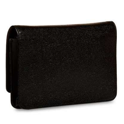 Chanel Wallet On Chain Caviar Black Crossbody Caviar
