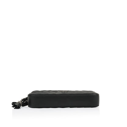 Chanel Chevron Clutch On Chain